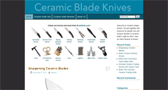 Desktop Screenshot of ceramicbladeknives.com